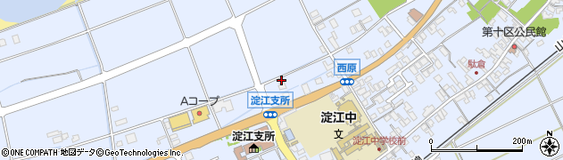 鳥取県米子市淀江町西原1175周辺の地図
