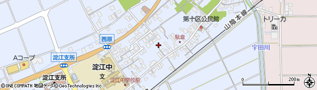 鳥取県米子市淀江町西原619周辺の地図