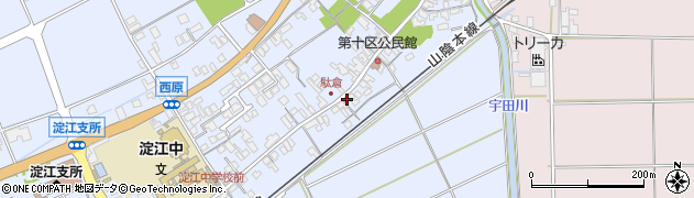 鳥取県米子市淀江町西原392周辺の地図
