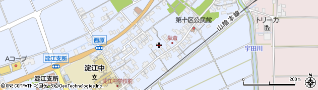 鳥取県米子市淀江町西原613周辺の地図