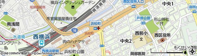 浜松町周辺の地図