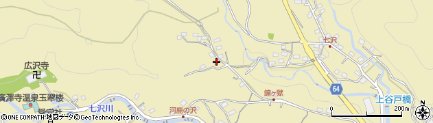 神奈川県厚木市七沢2563周辺の地図