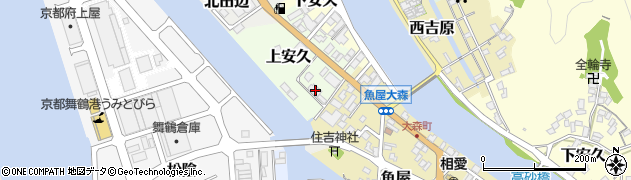 京都府舞鶴市上安久634周辺の地図