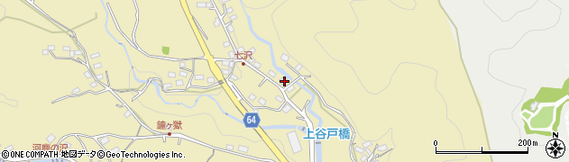 神奈川県厚木市七沢2200周辺の地図