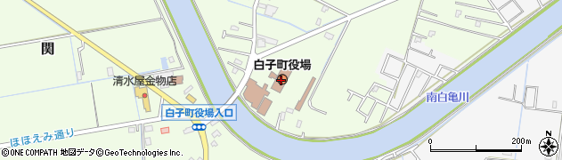 千葉県長生郡白子町の地図 住所一覧検索 地図マピオン