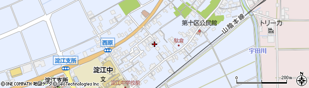 鳥取県米子市淀江町西原620周辺の地図