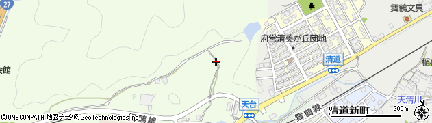 京都府舞鶴市上安1615周辺の地図