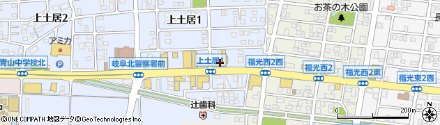 ジャパンレンタカー岐阜長良店周辺の地図
