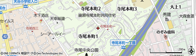 神奈川県綾瀬市寺尾本町周辺の地図