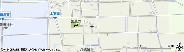 岐阜県本巣市石原周辺の地図