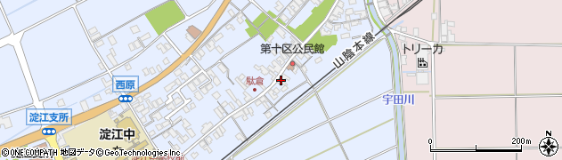 鳥取県米子市淀江町西原397周辺の地図