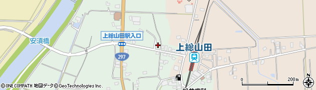 千葉県市原市山田614周辺の地図