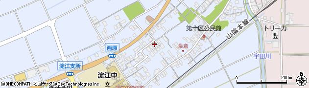 鳥取県米子市淀江町西原621周辺の地図