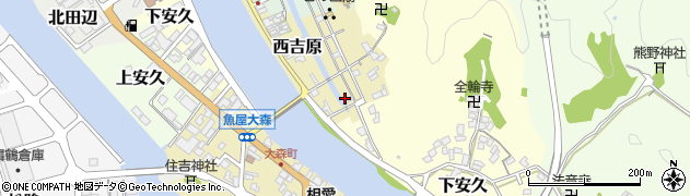 京都府舞鶴市西吉原99周辺の地図