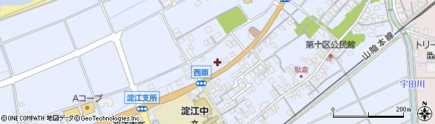 鳥取県米子市淀江町西原1142周辺の地図