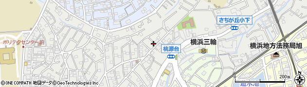 神奈川県横浜市旭区南希望が丘15-3周辺の地図