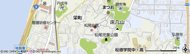 島根県松江市松尾町680周辺の地図