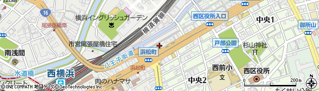 株式会社セイオー　横浜営業所周辺の地図