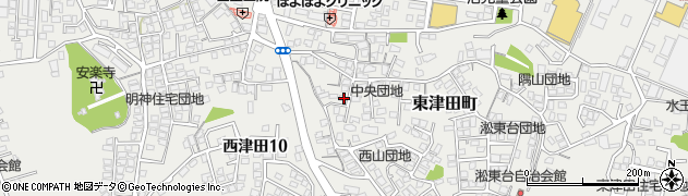 島根県松江市東津田町2266周辺の地図