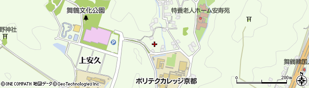 京都府舞鶴市上安369周辺の地図