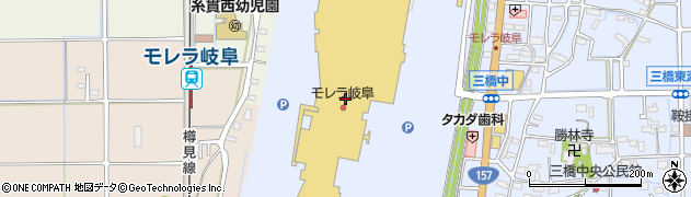 かっぱ寿司 モレラ岐阜店周辺の地図