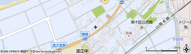 鳥取県米子市淀江町西原1143周辺の地図