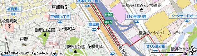 株式会社アーキテクト・アソシエイツ・ヨコハマ周辺の地図