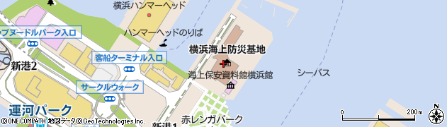 海上保安庁横浜海上保安部警備救難課周辺の地図