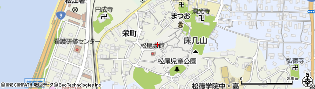 島根県松江市松尾町785周辺の地図