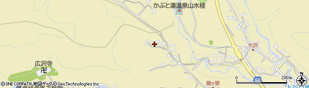神奈川県厚木市七沢2557周辺の地図