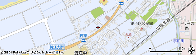 鳥取県米子市淀江町西原1144周辺の地図