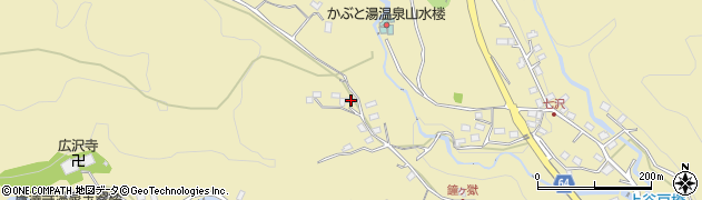 神奈川県厚木市七沢2559周辺の地図