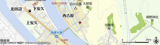 京都府舞鶴市西吉原83周辺の地図