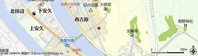 京都府舞鶴市西吉原11周辺の地図
