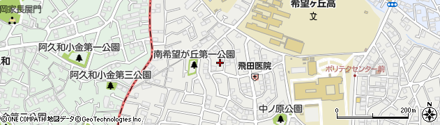 神奈川県横浜市旭区南希望が丘103周辺の地図