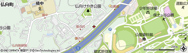 神奈川県横浜市保土ケ谷区仏向町989周辺の地図
