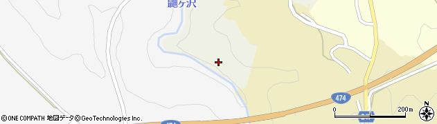 鼬ケ沢川周辺の地図
