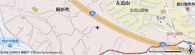 神奈川県横浜市旭区桐が作1545周辺の地図
