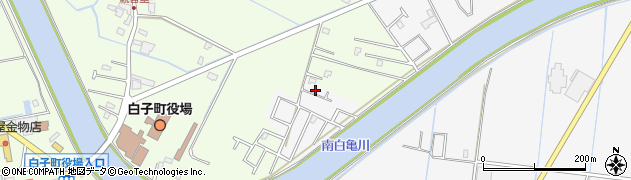 千葉県長生郡白子町五井1285周辺の地図