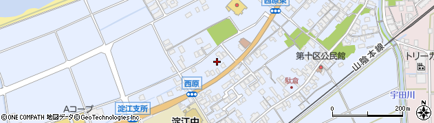 鳥取県米子市淀江町西原1162周辺の地図