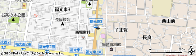 岐阜県岐阜市長良福光121周辺の地図