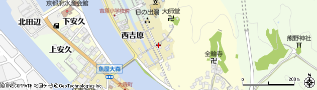 京都府舞鶴市西吉原14周辺の地図