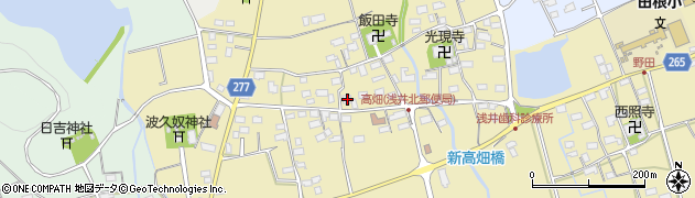 滋賀県長浜市高畑町216周辺の地図