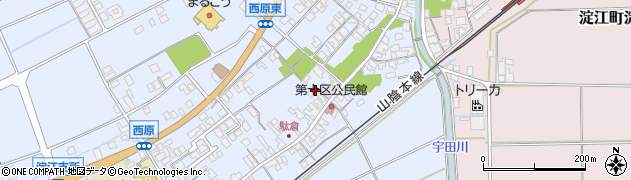 鳥取県米子市淀江町西原591周辺の地図