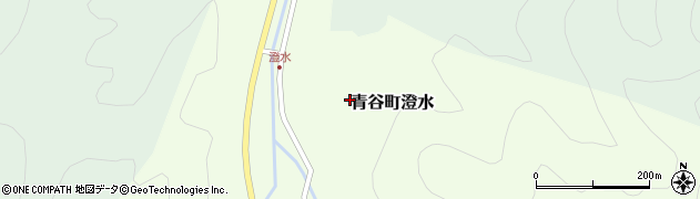 鳥取県鳥取市青谷町澄水148周辺の地図