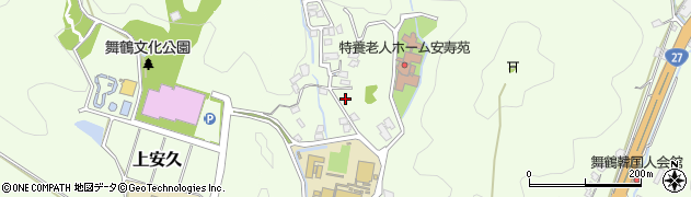 京都府舞鶴市上安379周辺の地図
