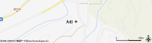 鳥取県東伯郡琴浦町大杉467周辺の地図