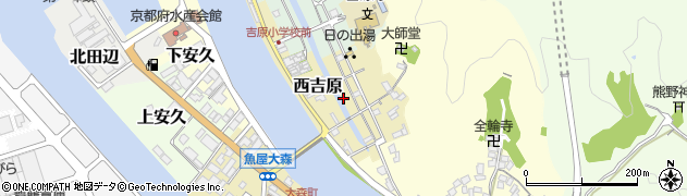 京都府舞鶴市西吉原133周辺の地図
