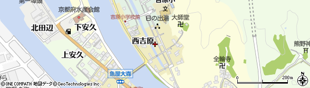 京都府舞鶴市西吉原135周辺の地図