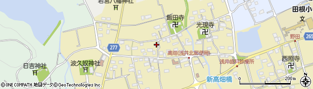 滋賀県長浜市高畑町219周辺の地図